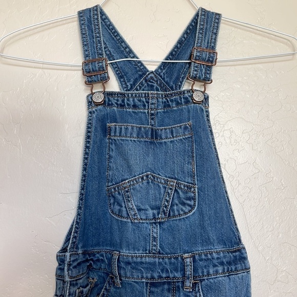 GIRLS Size Small Gap Overalls - Stressed - Picture 2 of 5
